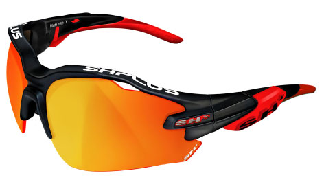 BLACK MATT RED