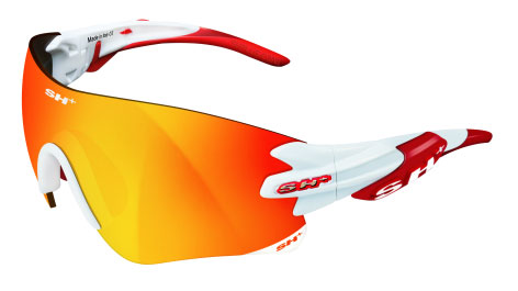 GLOSSY WHITE RED