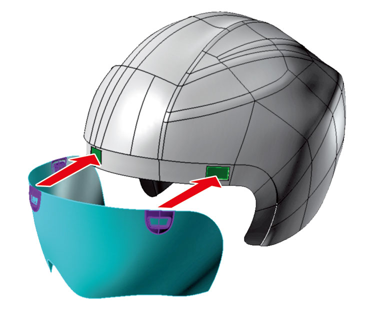 MAGNETIC VISOR